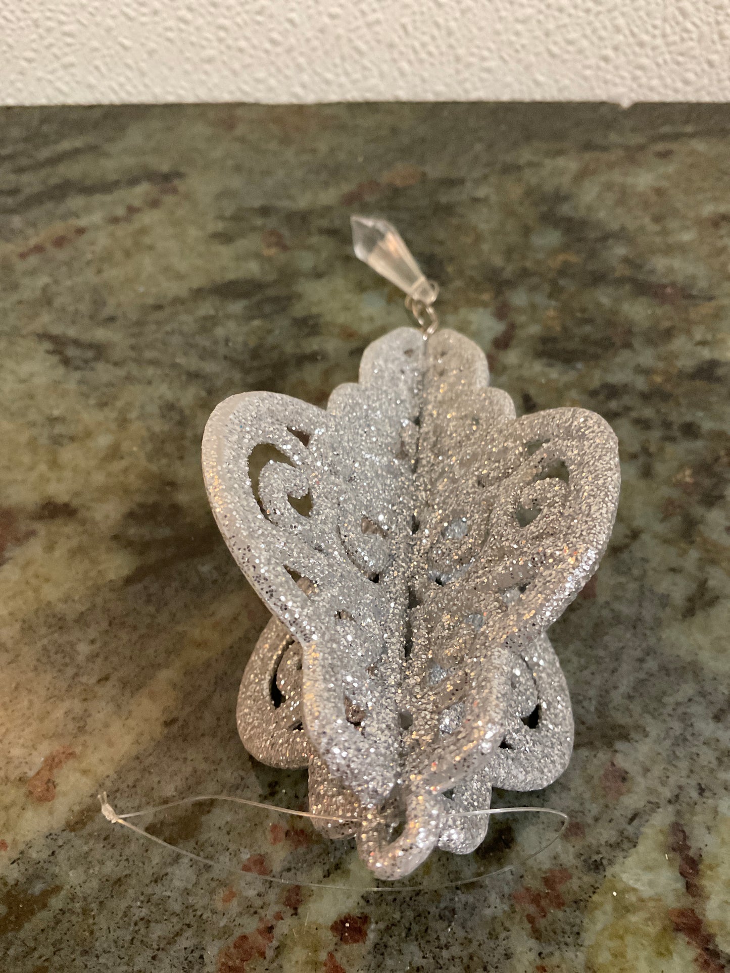 Silver Filigree Ornament