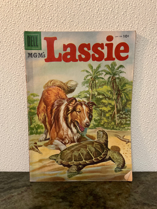 Lassie Jan. - Feb. 1956 Comic Book