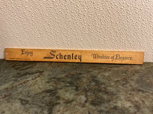 1955 ‘Schenley Whiskies of Elegance’ Ruler