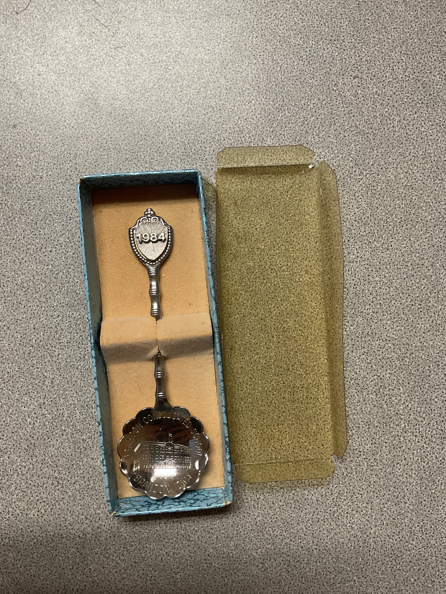 1984 Brandon Consolidated School Souvenir Spoon