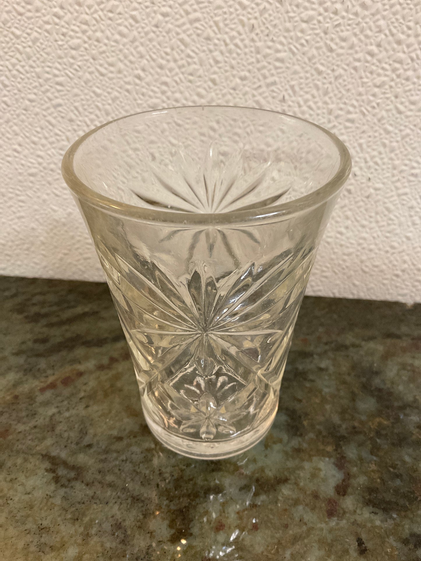 Anchor Hocking Prescut Clear Glass Tumbler