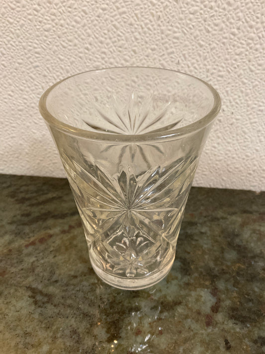 Anchor Hocking Prescut Clear Glass Tumbler