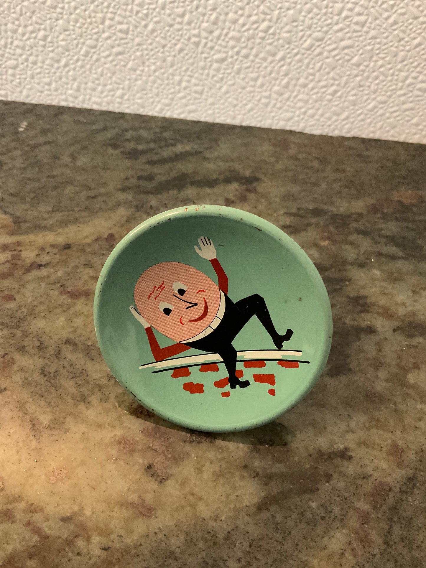 Vintage ‘Humpty Dumpty’ Storybook Children’s Tin Drawer Pull Knob