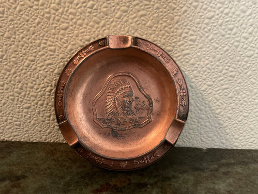 Canada Copper Ash Tray