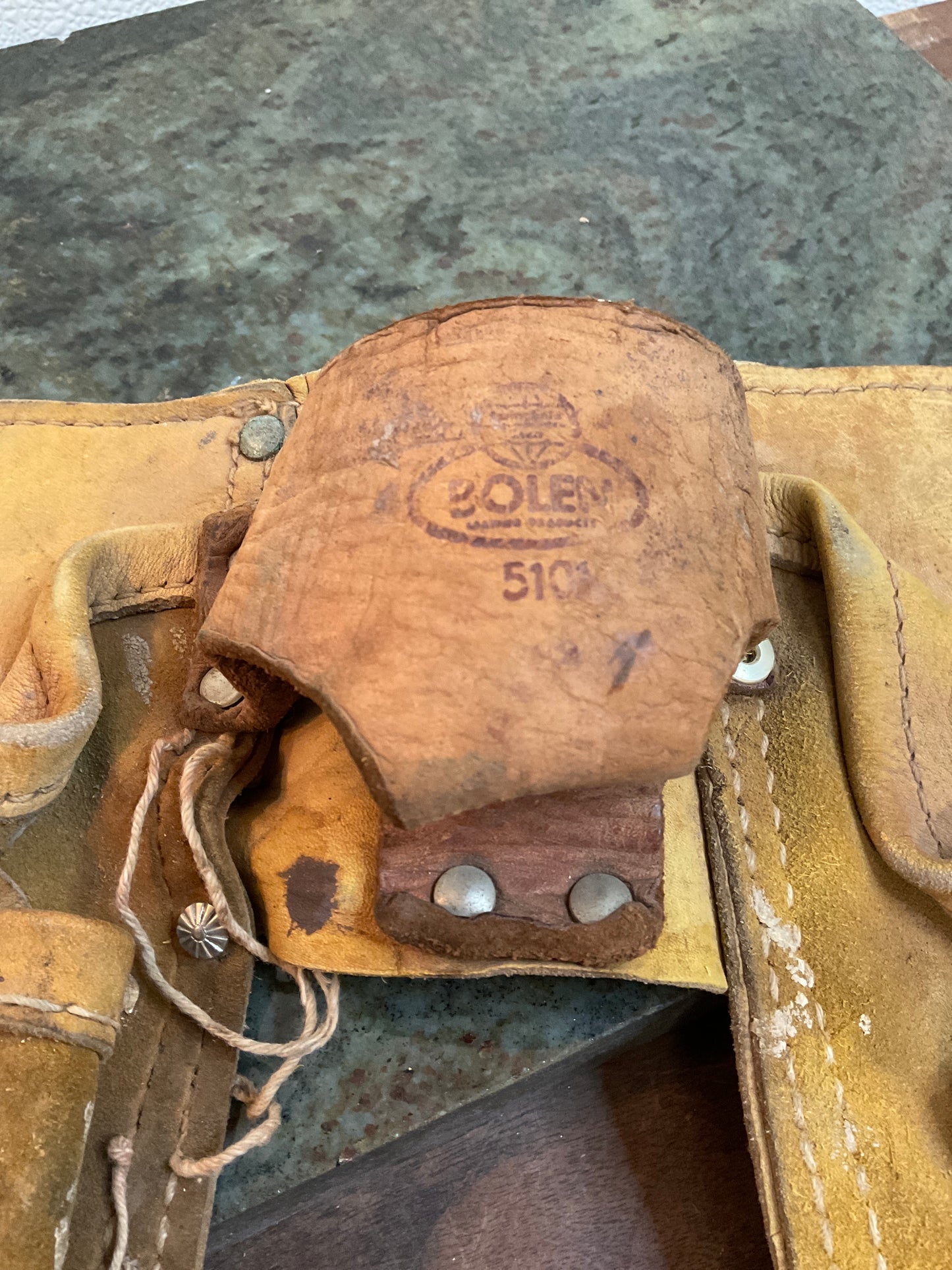 Well-Worn Leather Tool Belt