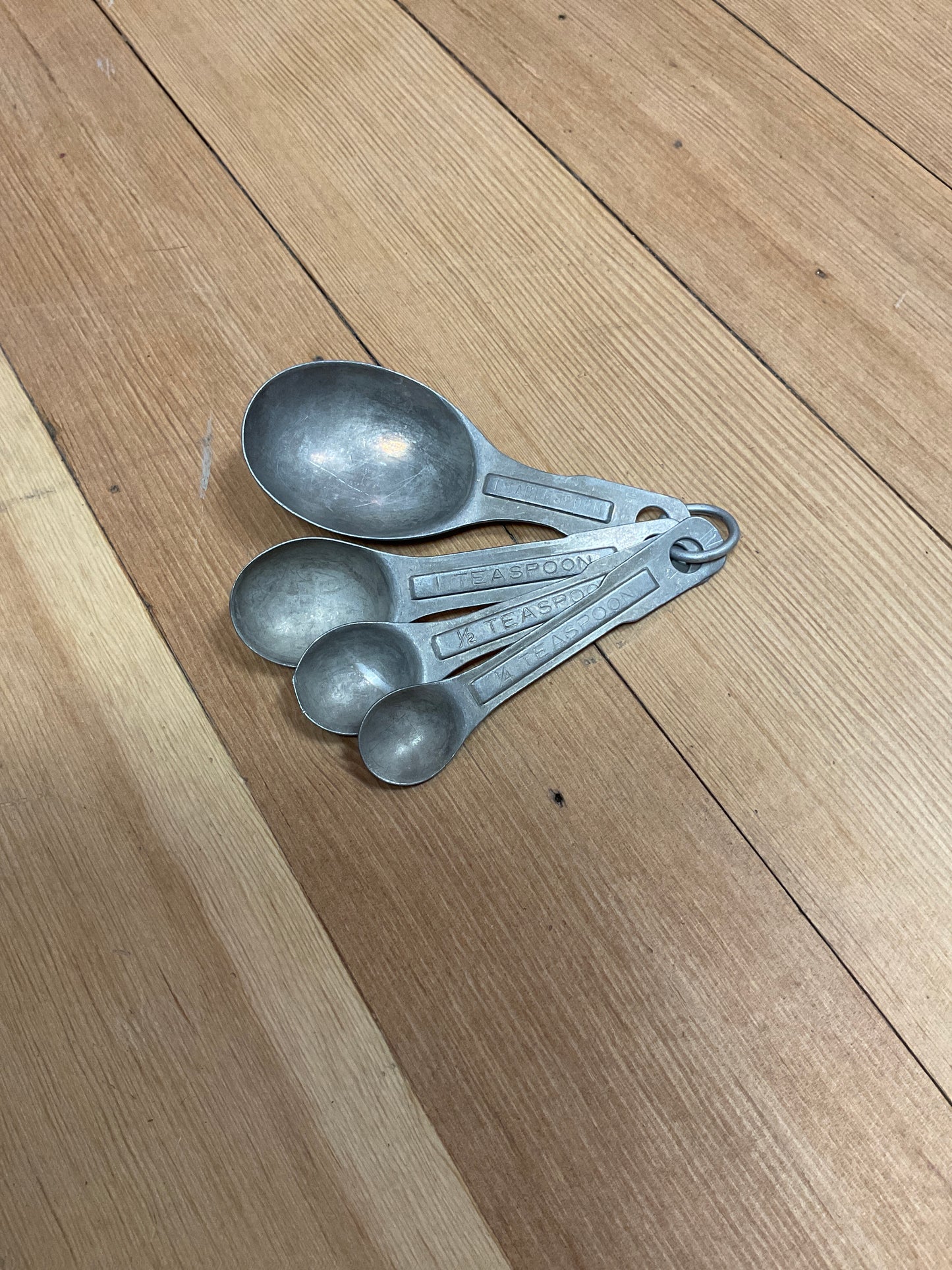 Vintage Aluminum Measuring Spoons