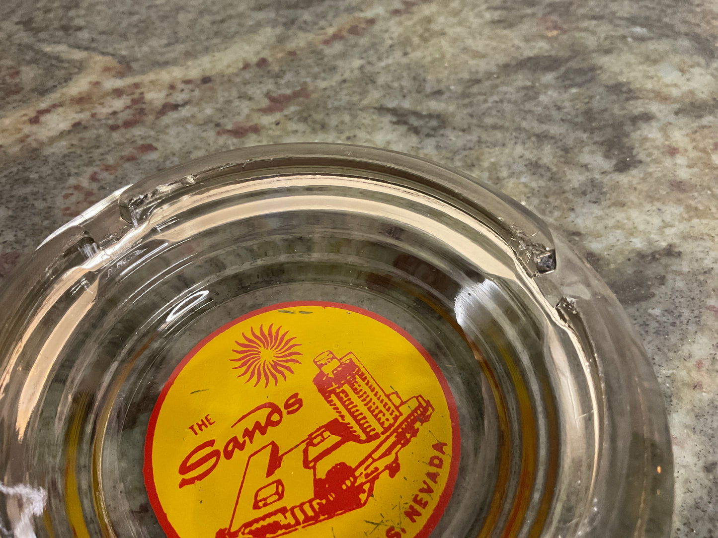 Vtg Las Vegas The Sands Ash Tray
