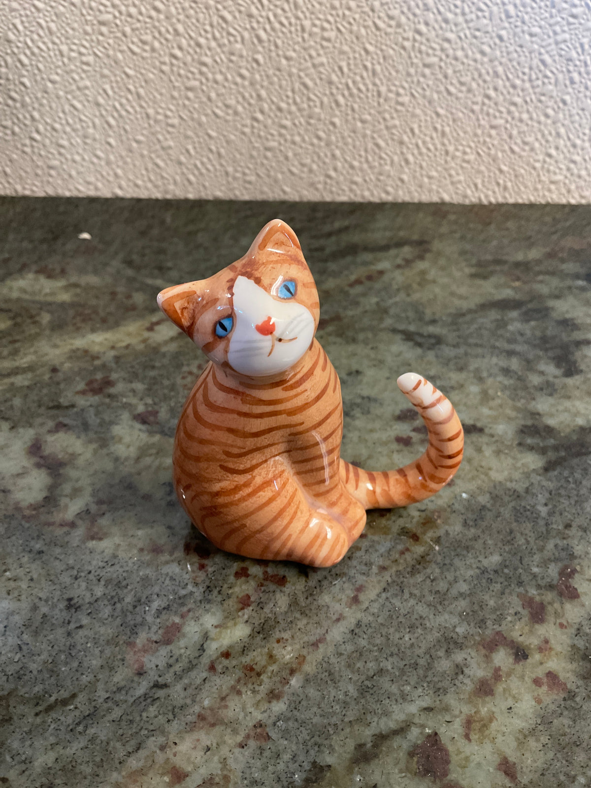 Bone China Orange Tabby Cat