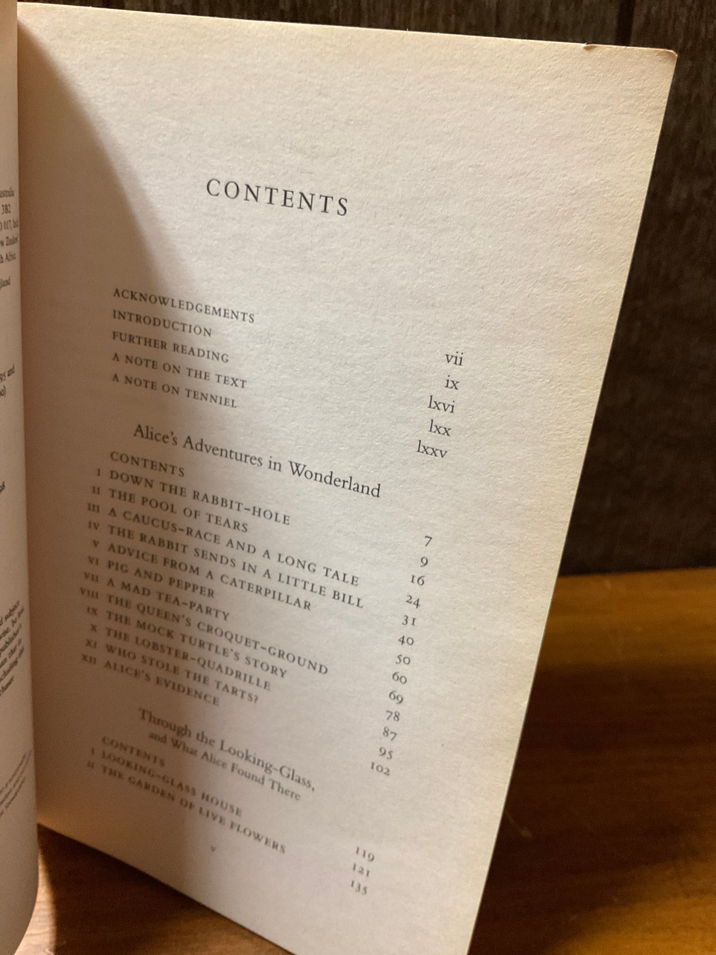 Book Alice in Wonderland/Through the Looking Glass 1998