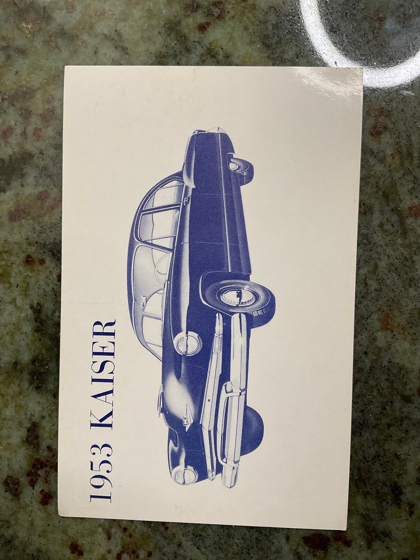 Vintage 1953 Advertising Post Card