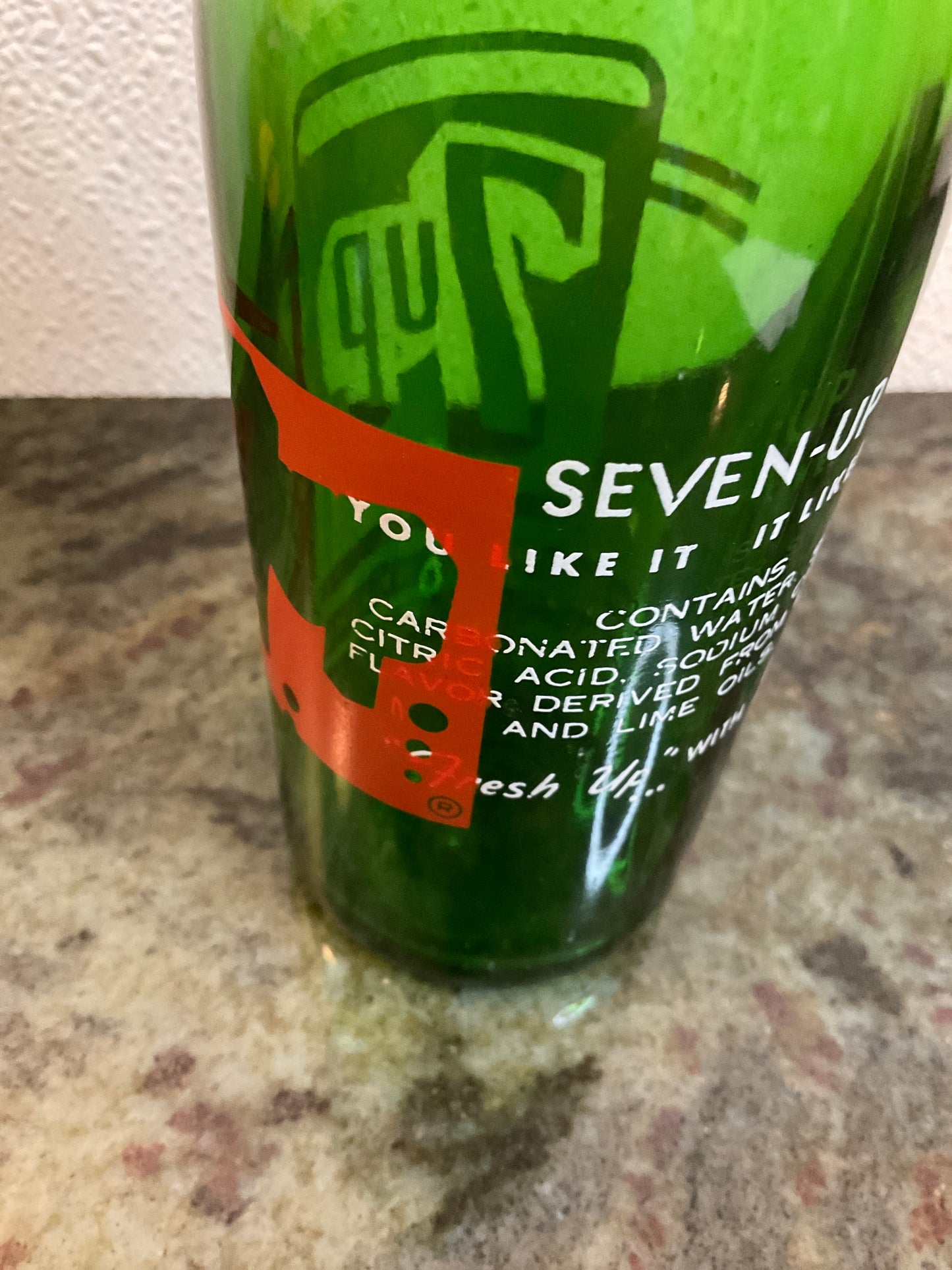 Vintage 7-up Bottle