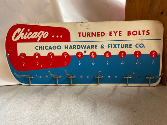 Chicago Turned Eye Bolts Display