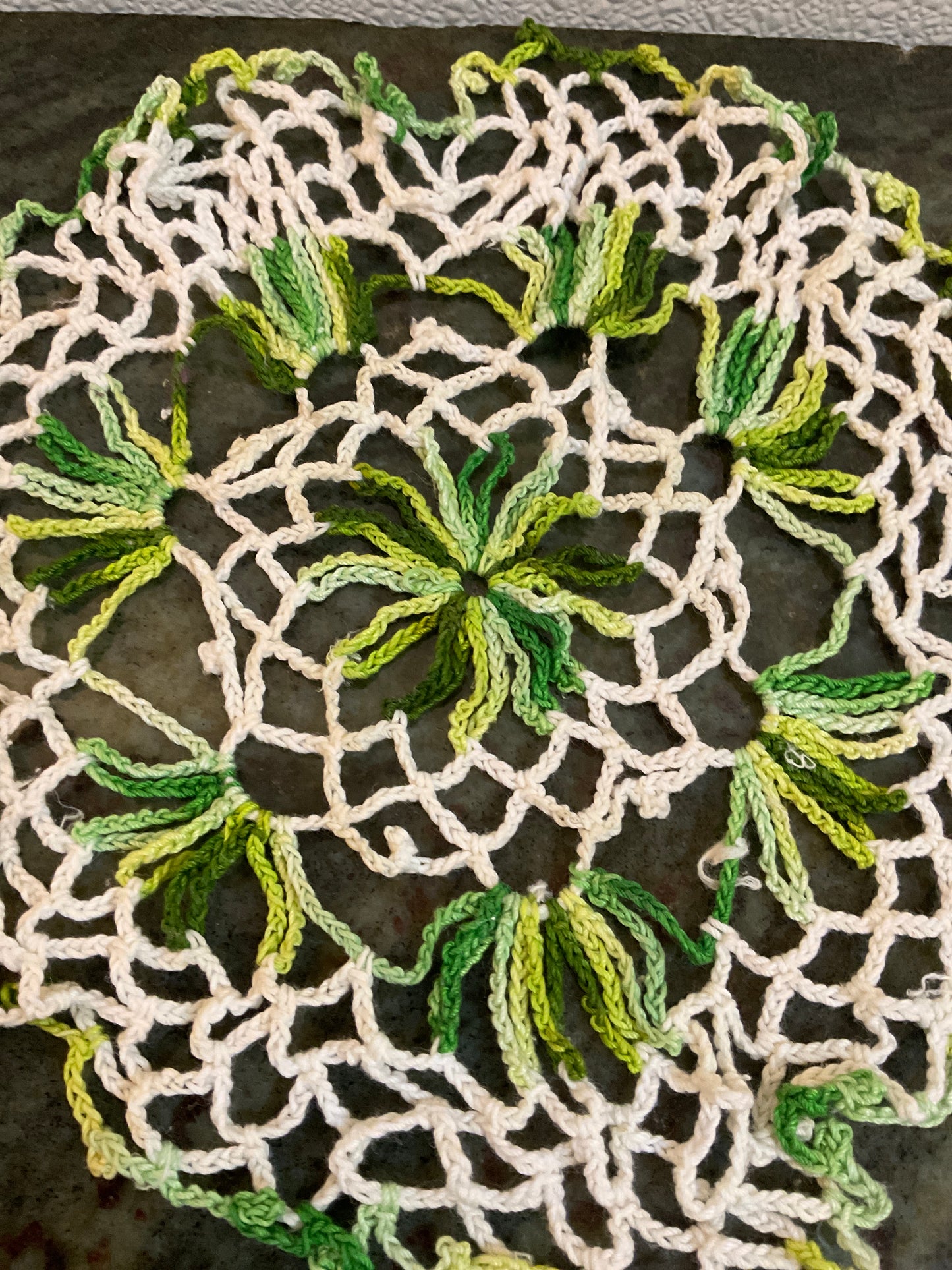 Cotton Lace Crocheted Doily