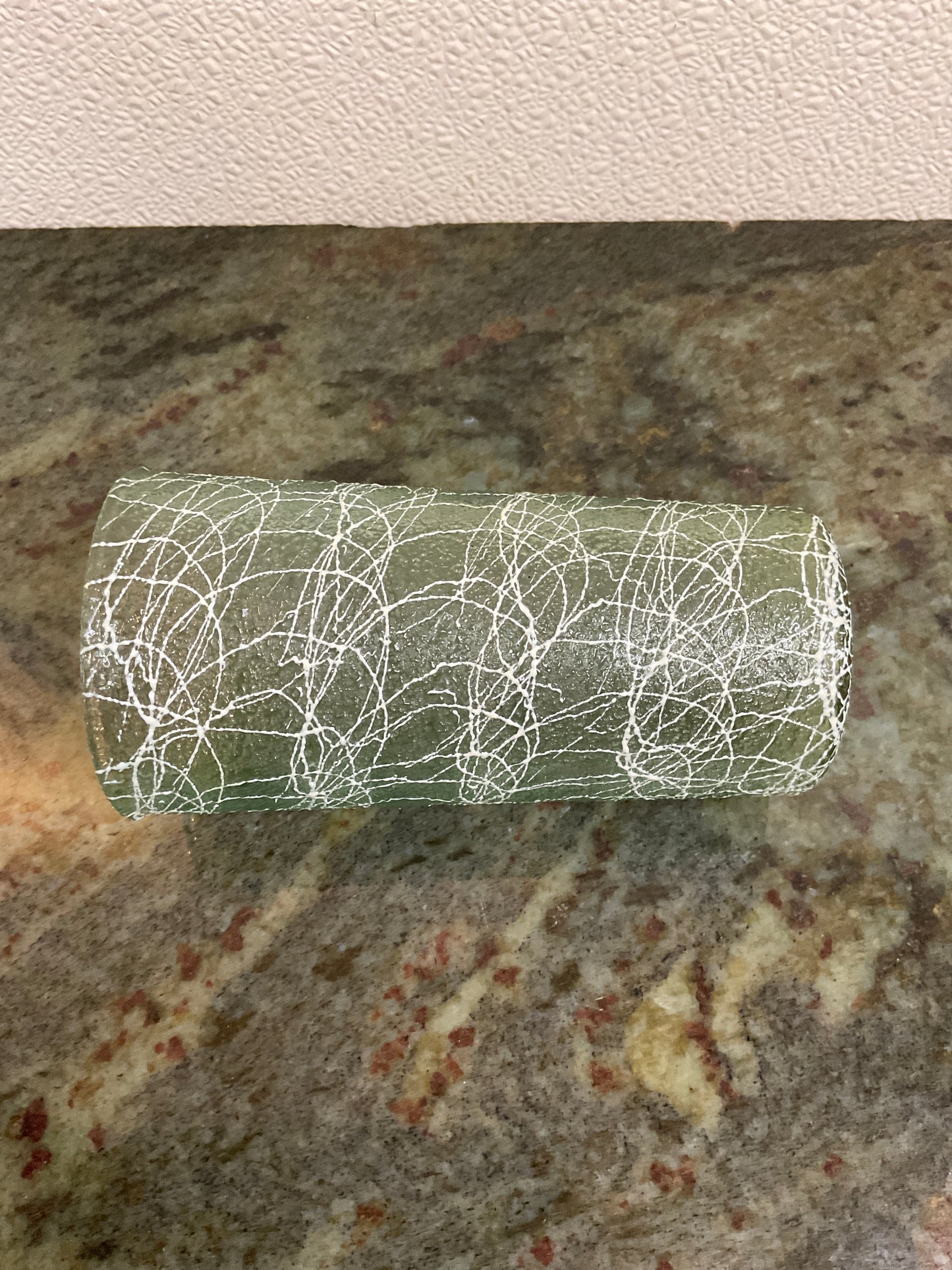 Vintage Spaghetti Rubber Glass