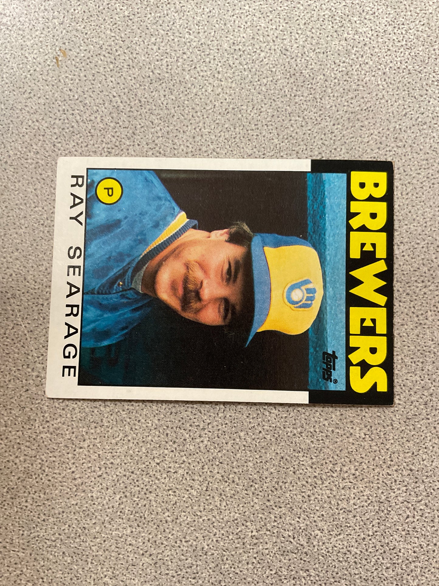 Baseball Card Ray Searage