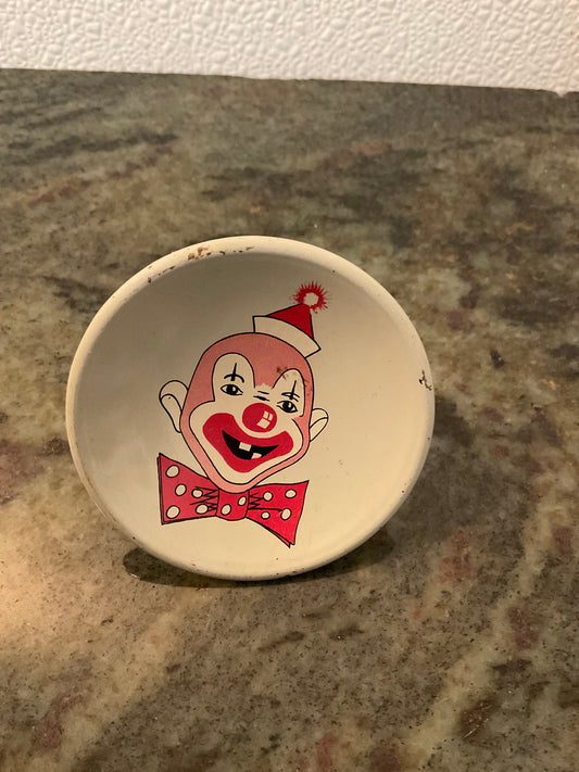 Vintage ‘Clown’ Storybook Children’s Tin Drawer Pull Knob
