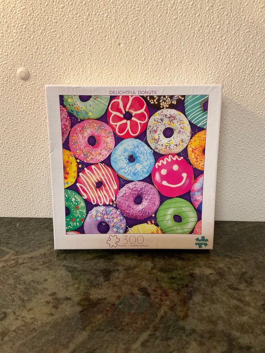 300 Piece Donut Puzzle
