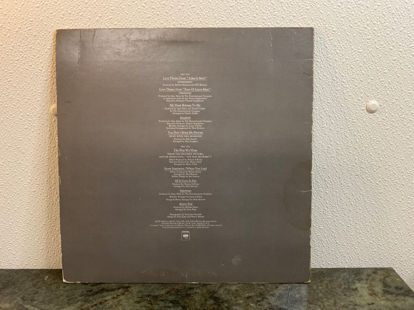 Barbra Streisand’s Greatest Hits/Volume 2 Album