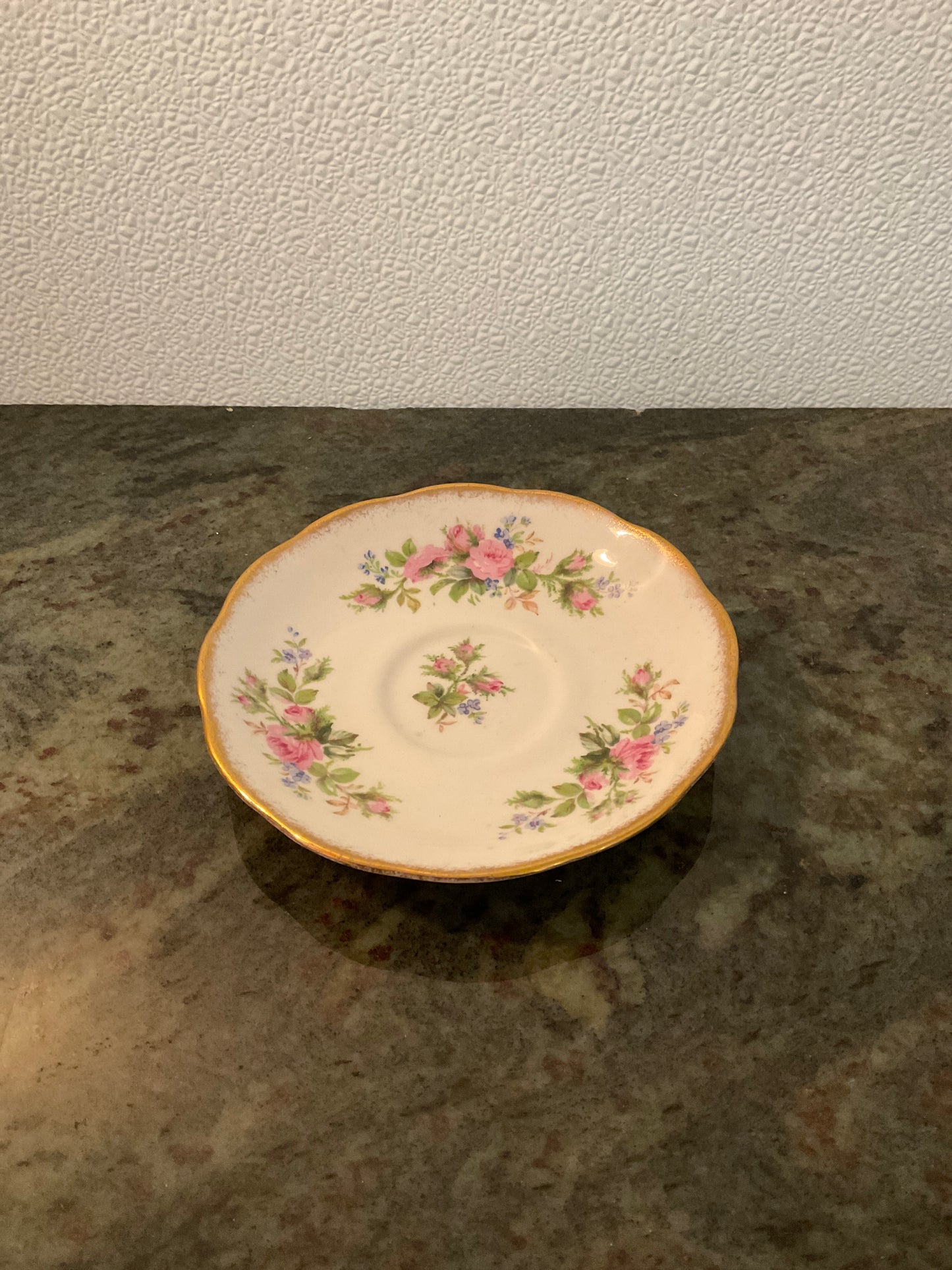 Fine Bone Roslyn China Made in England Saucer