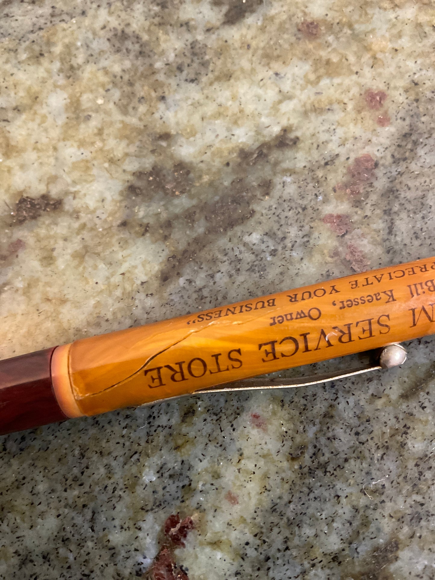 Antique Rowley IA Farm Service Pencil