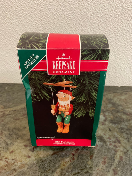 Keepsake Ornament Elfin Marionette