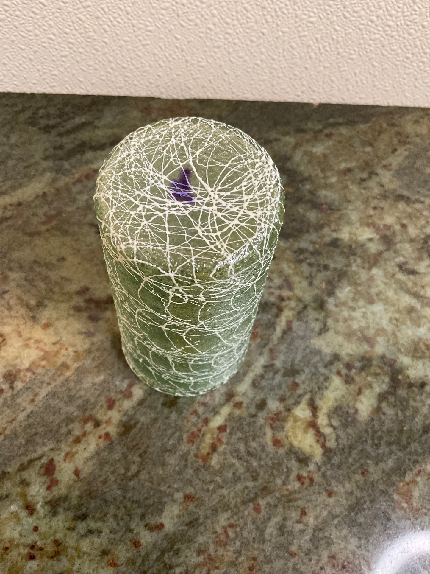 Vintage Spaghetti Rubber Glass
