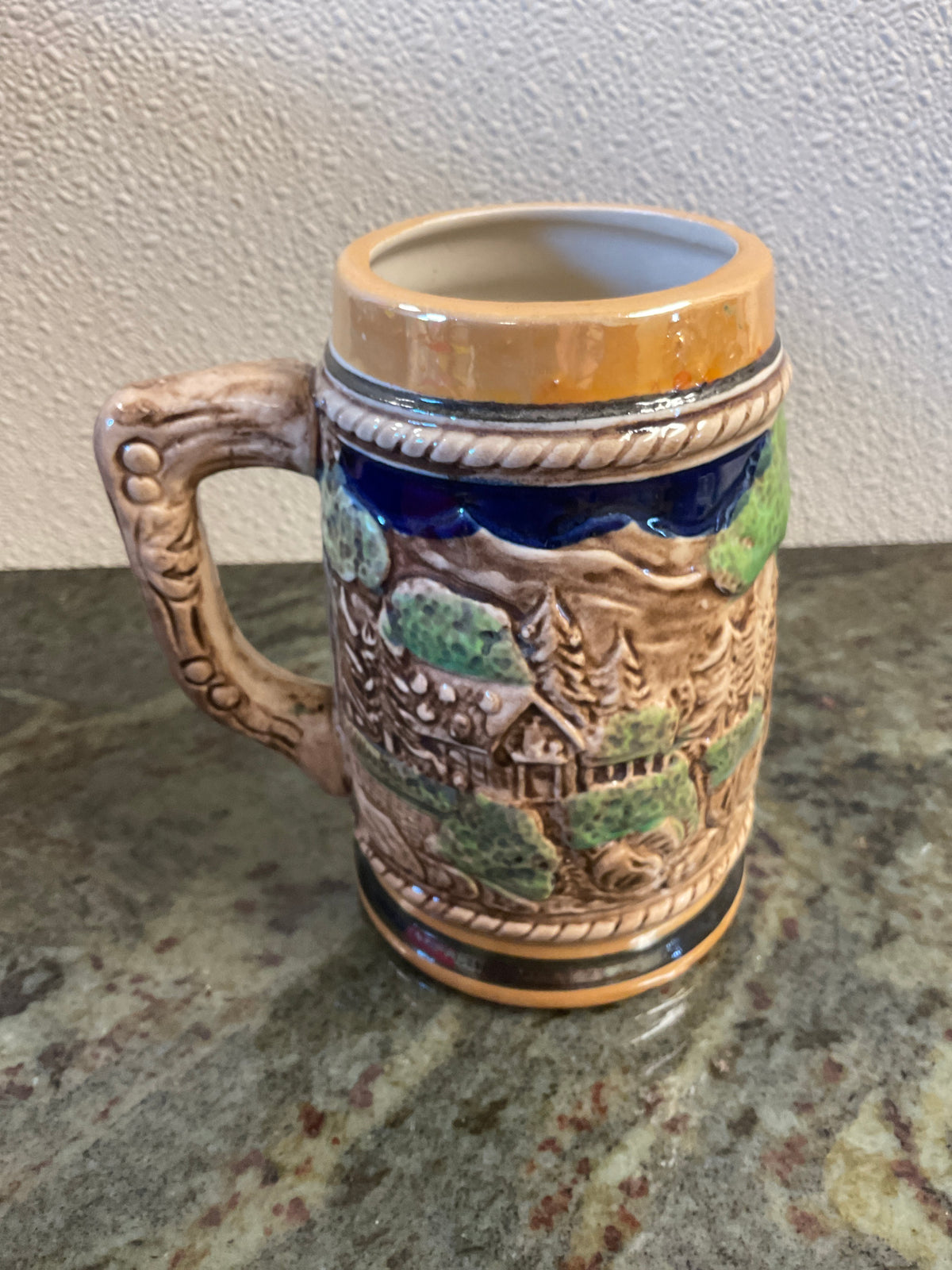 Japan Bavarian Style Ceramic Beer Stein