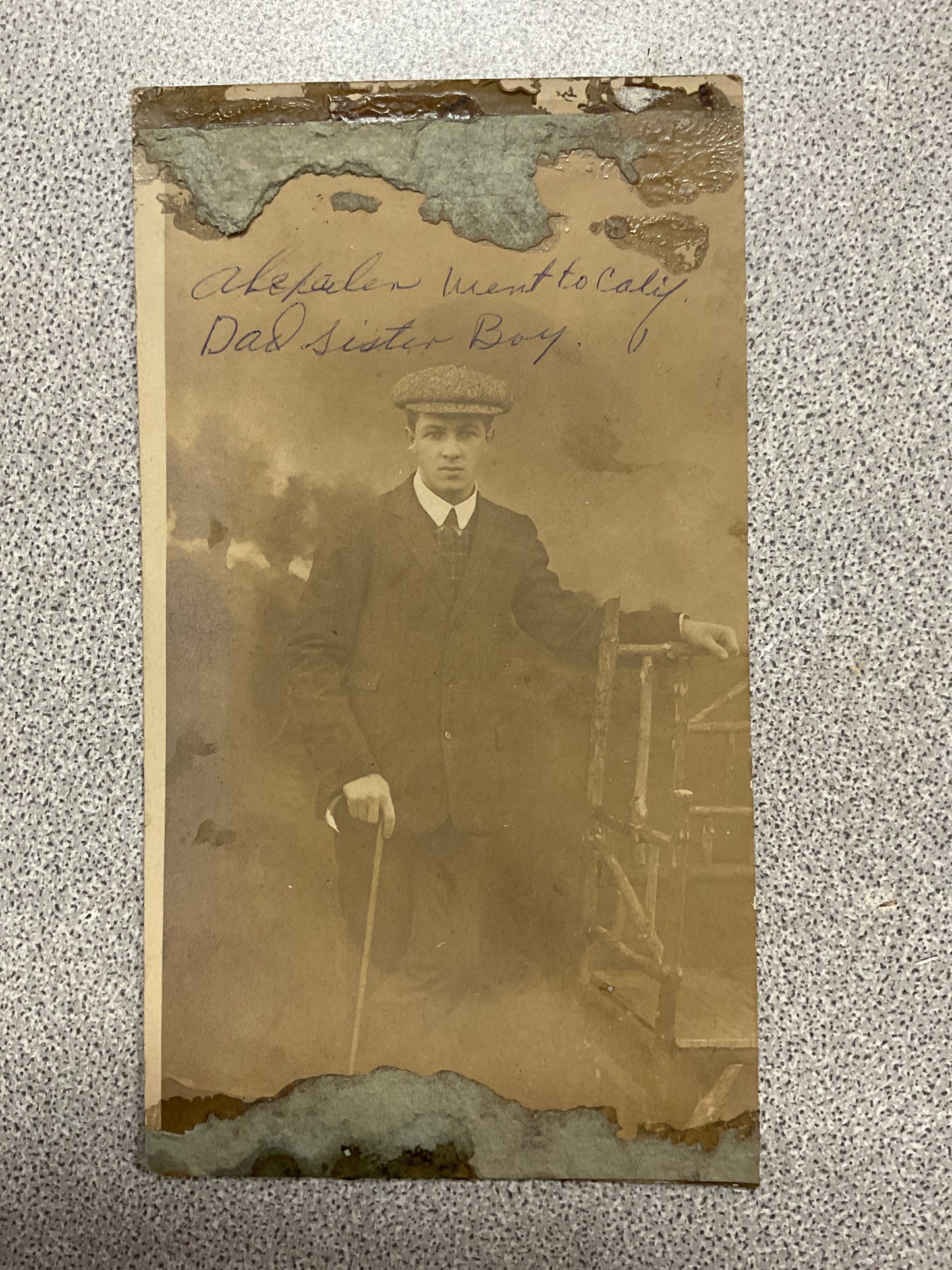 Vintage Photograph Post Card