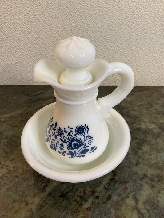 Vintage Avon Pitcher and Bowl Set