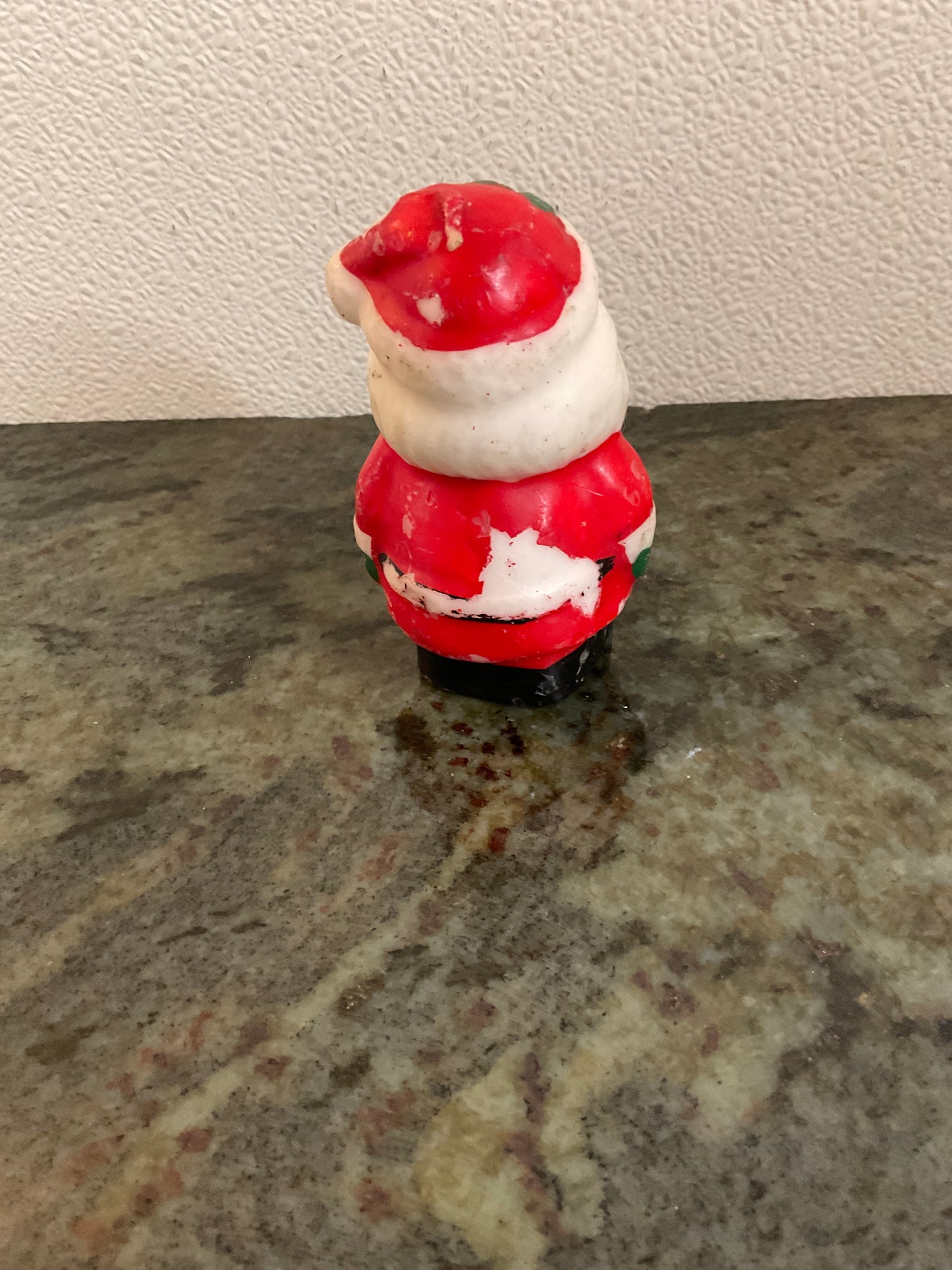 Vintage Santa Candle