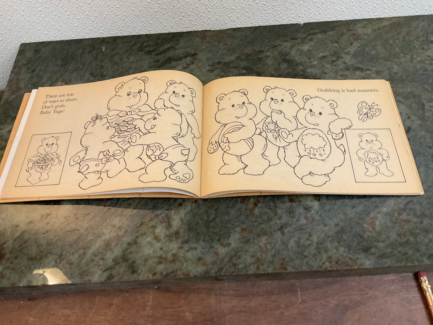 A Care Bear Sticker Book 1984