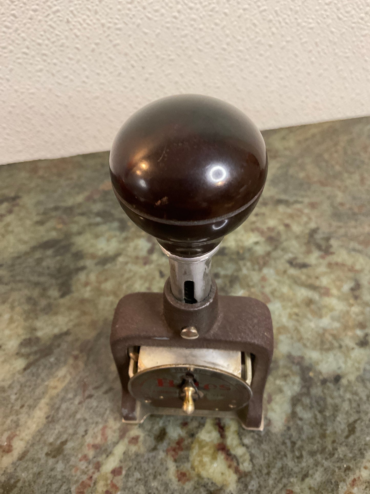 Vintage Bates Numbering Machine
