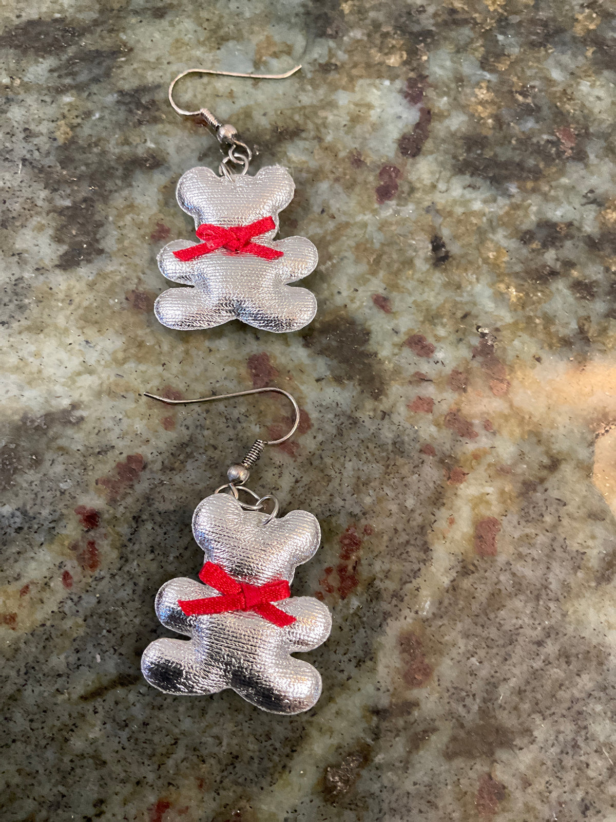 Puffy Bear Earrings