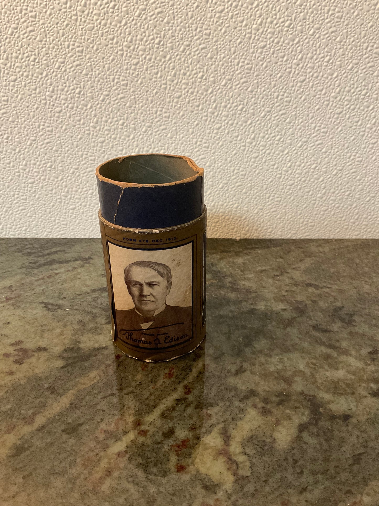 Edison Phonograph Cylinder
