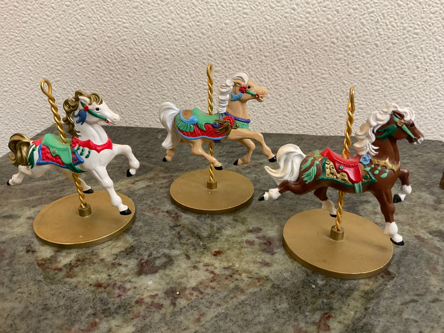 Vintage Hallmark Merry Go Round Horses
