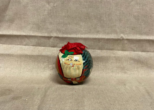 Vintage Nesting Santa Ball