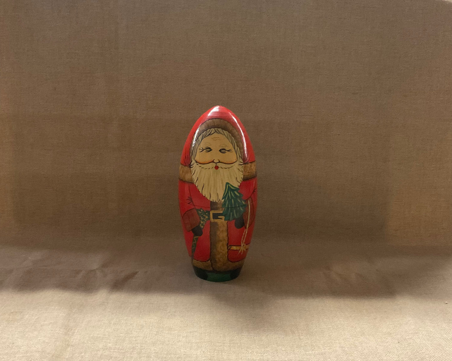 Vintage Small Nesting Santa