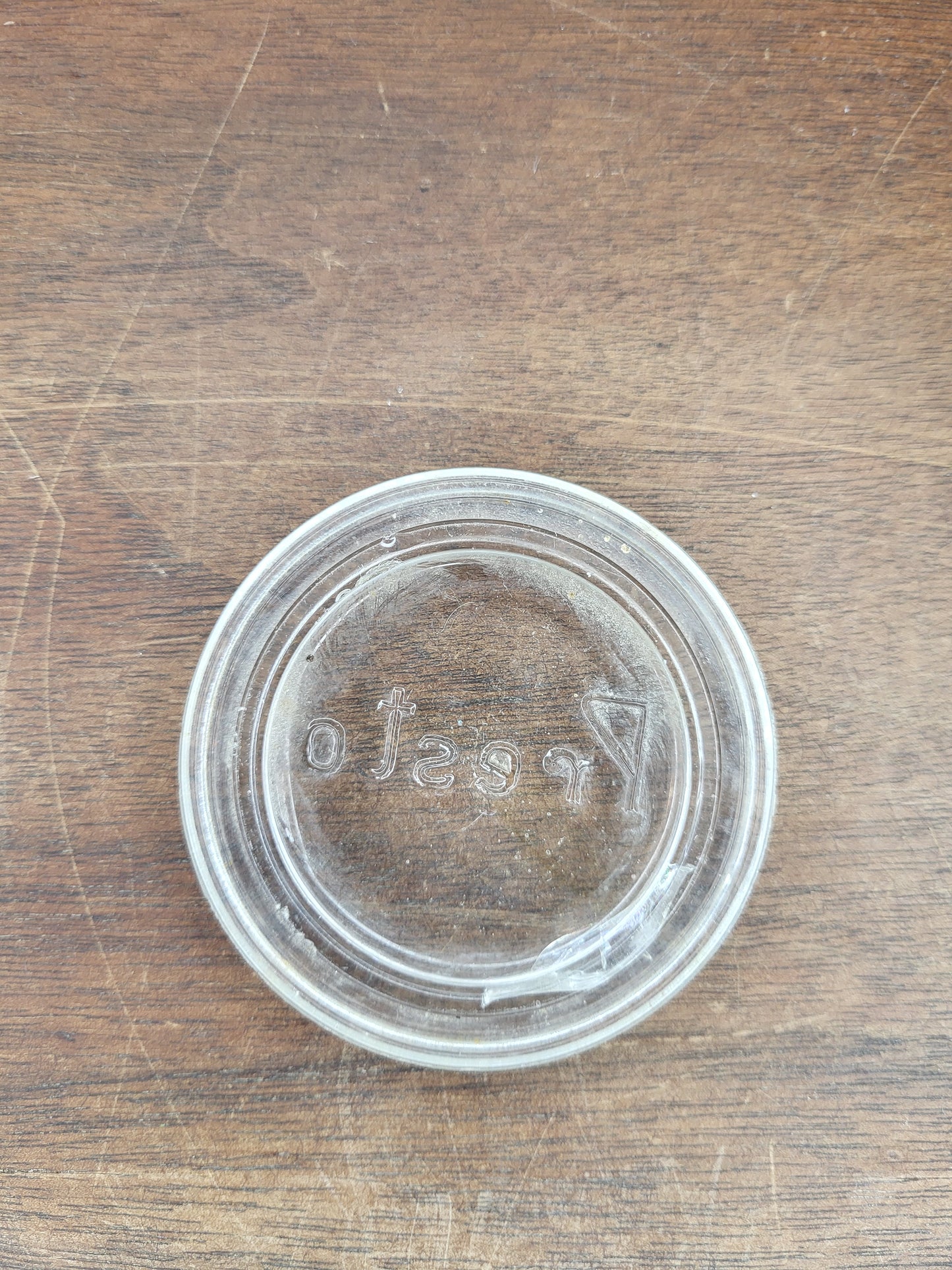 Vintage Presto Jar Lids Lot Of 5