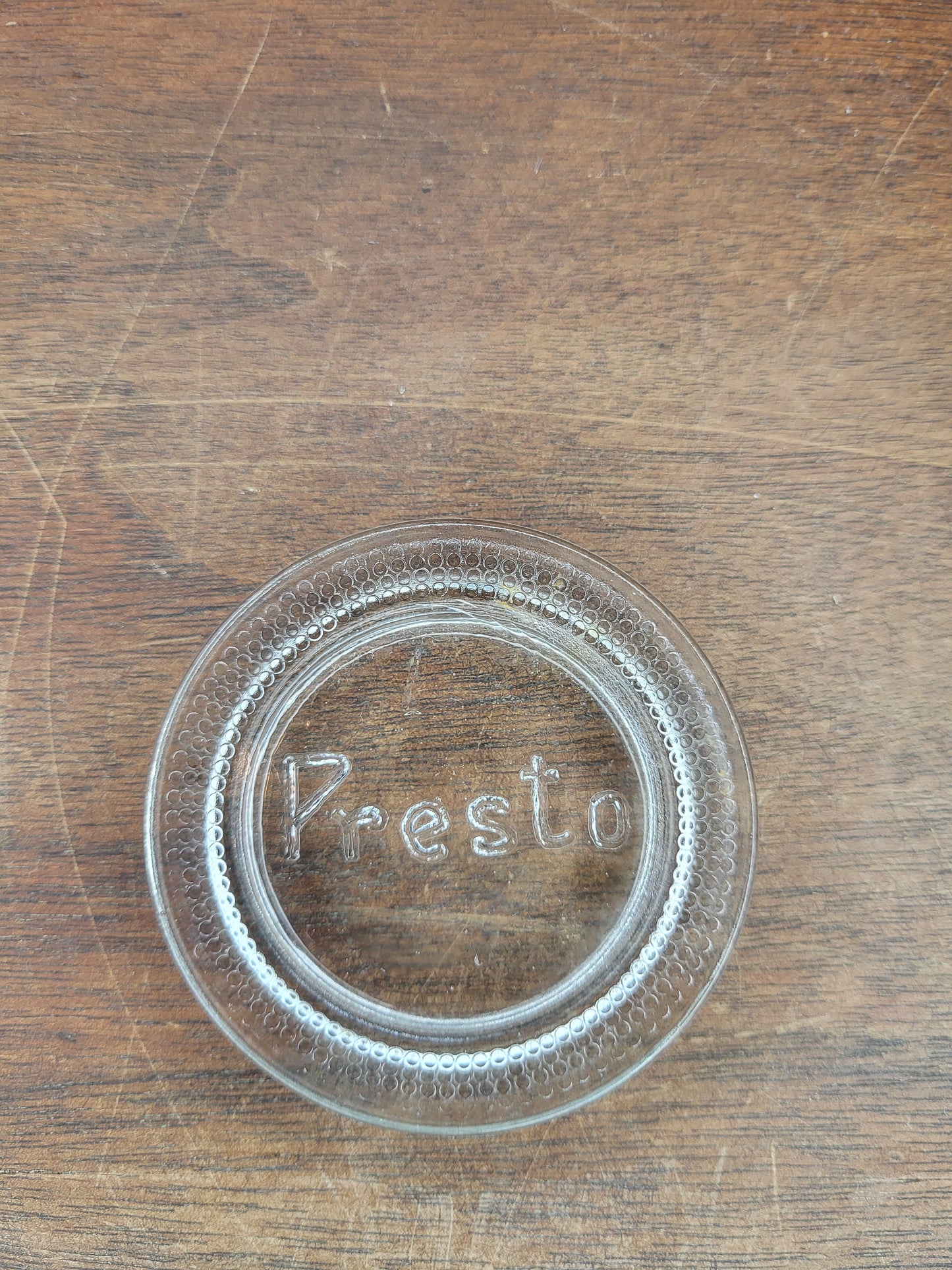 Vintage Presto Jar Lids Lot Of 5