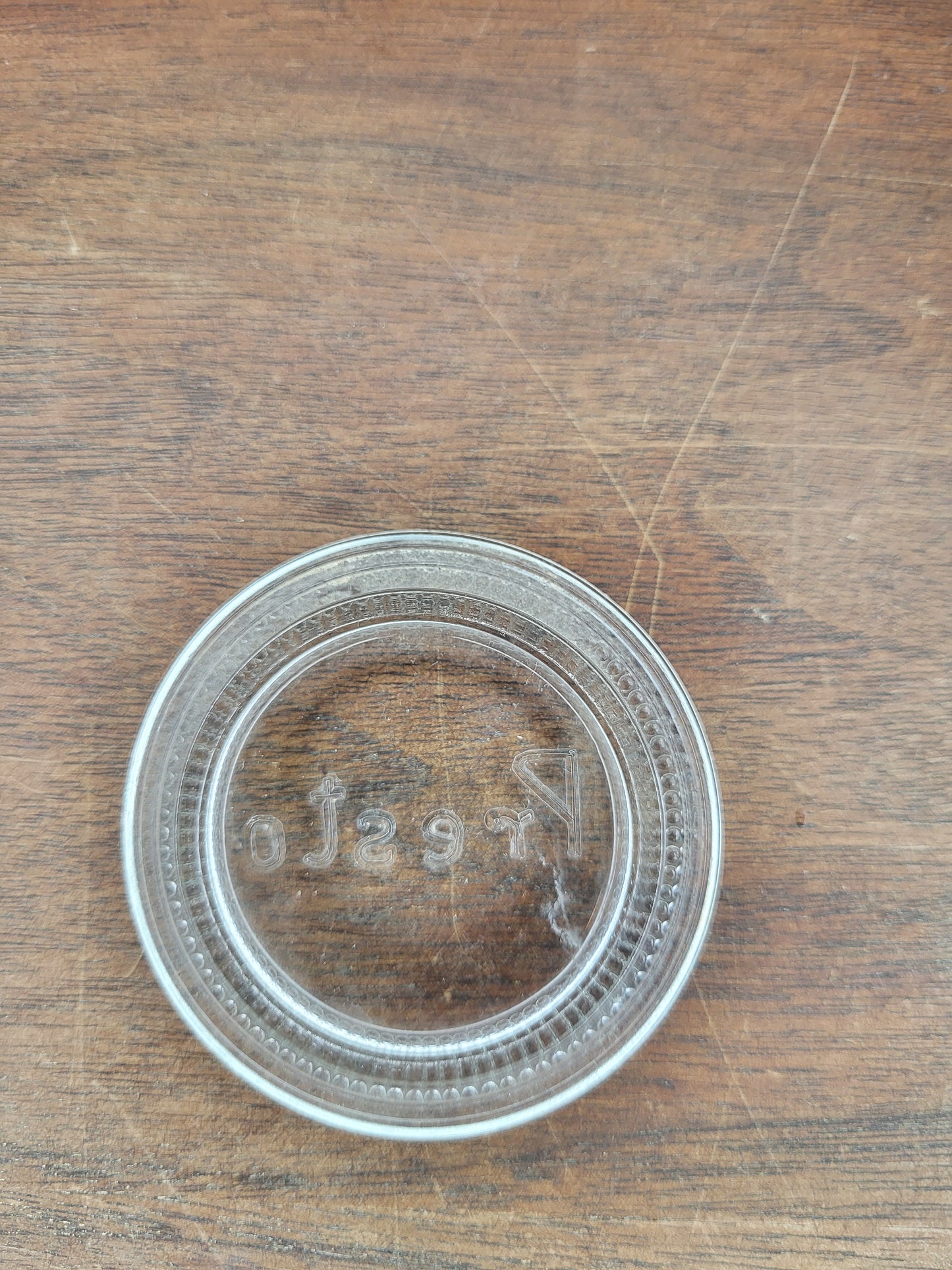 Vintage Presto Jar Lids Lot Of 5