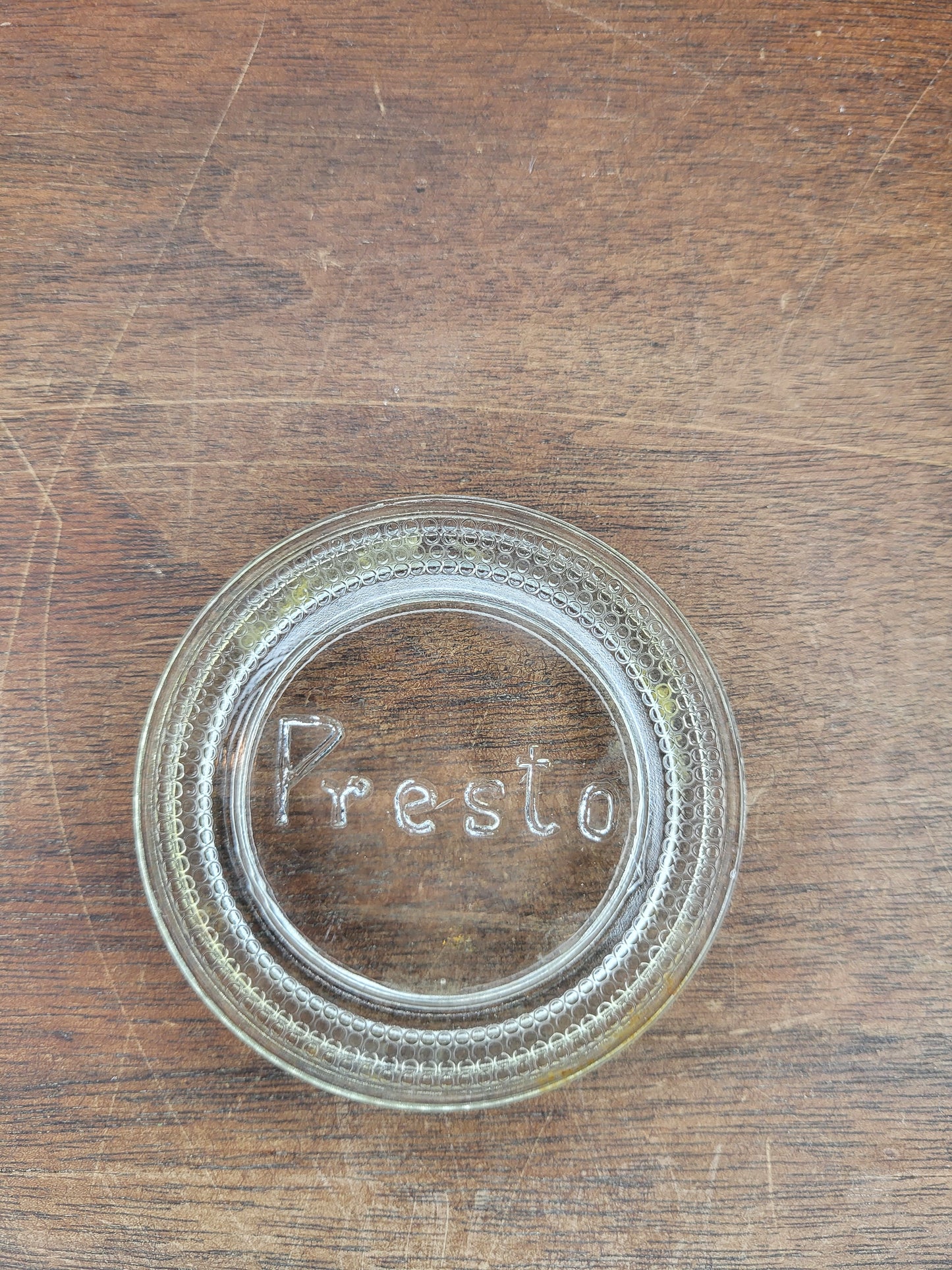 Vintage Presto Jar Lids Lot Of 5
