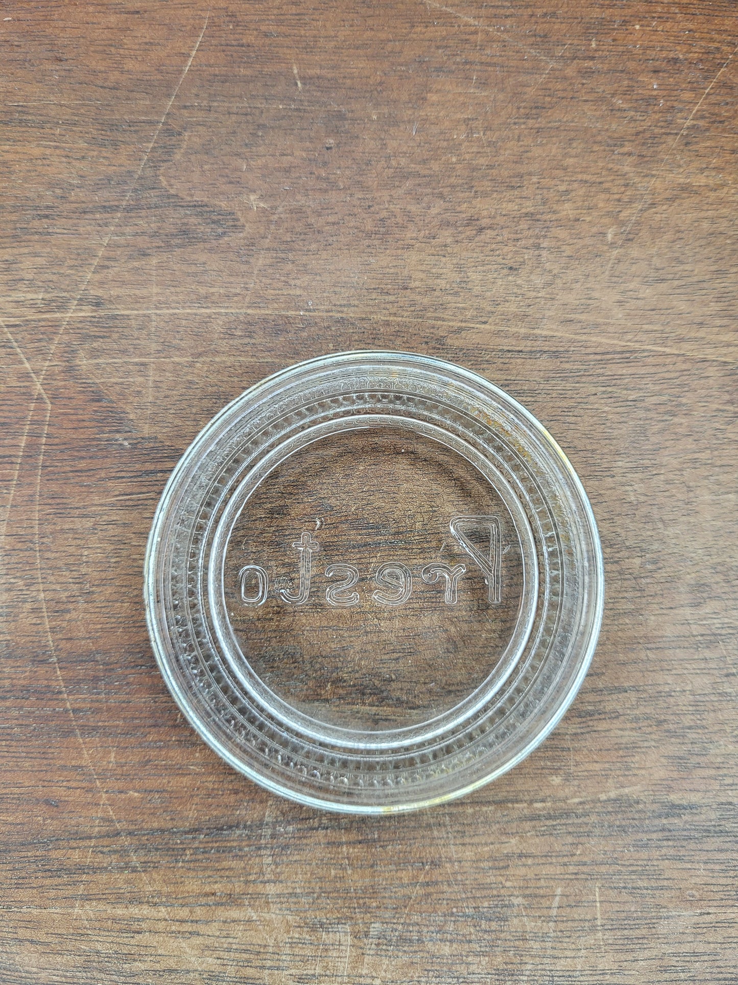 Vintage Presto Jar Lids Lot Of 5