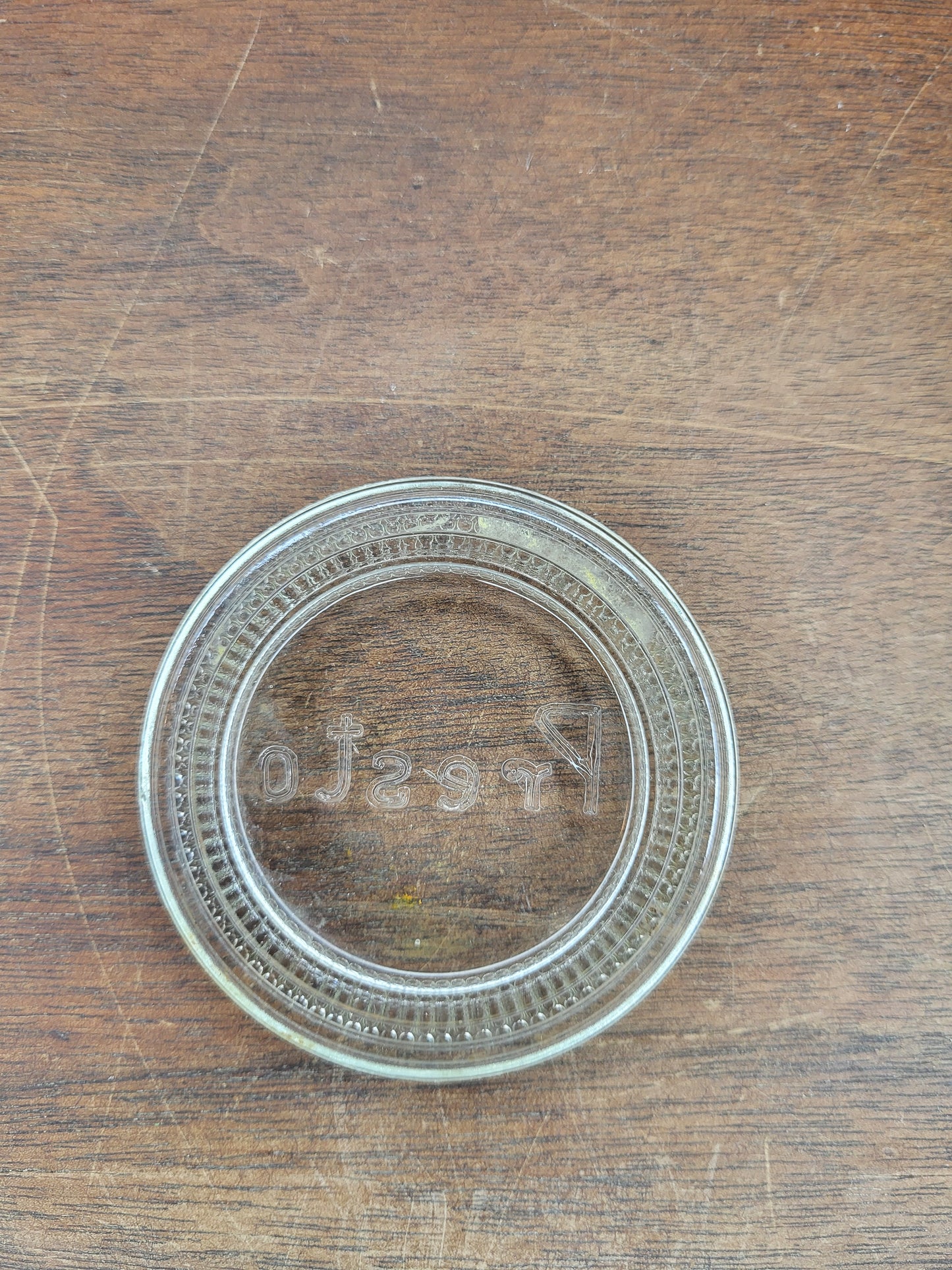 Vintage Presto Jar Lids Lot Of 5
