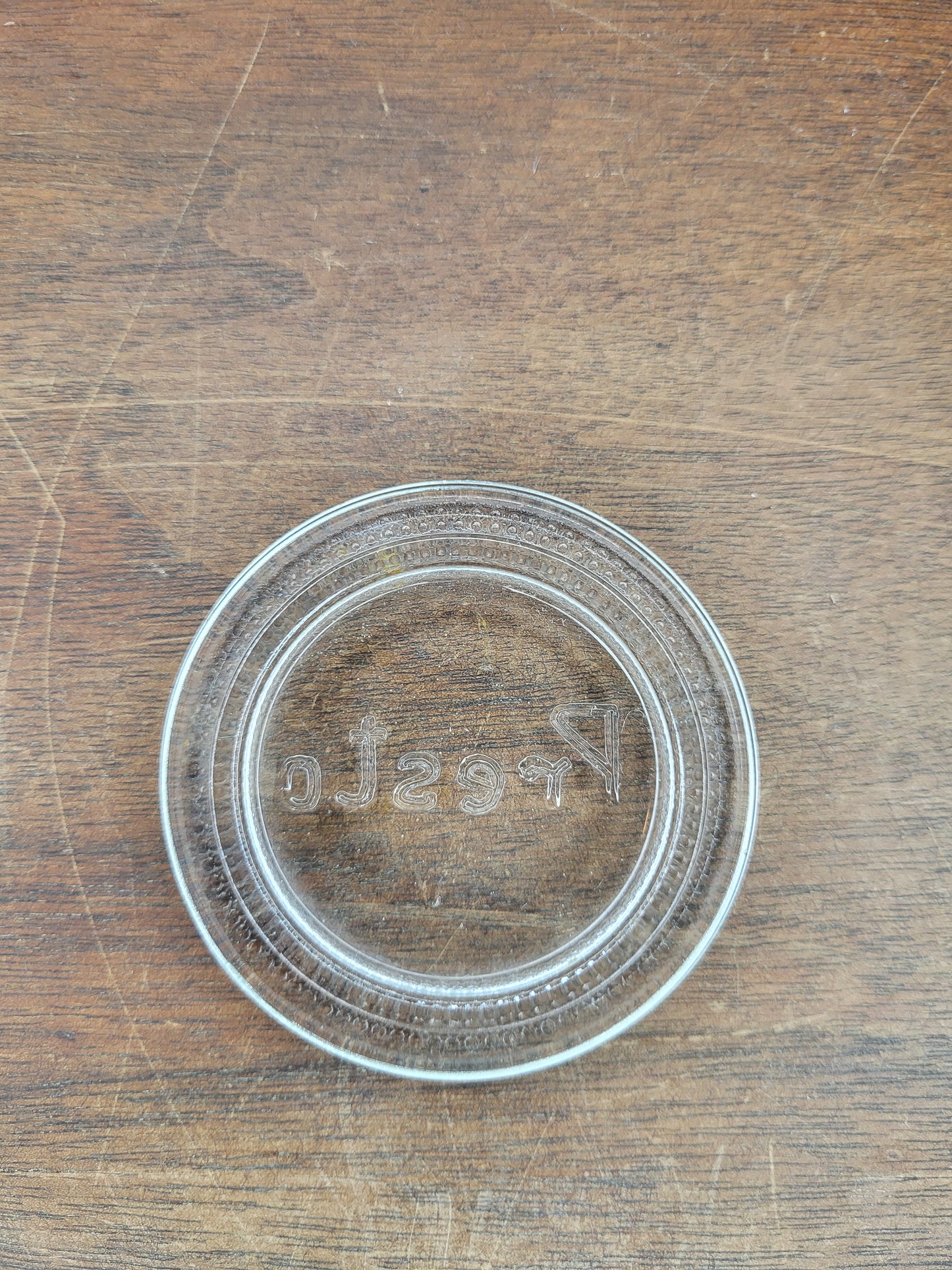 Vintage Presto Jar Lids Lot Of 5